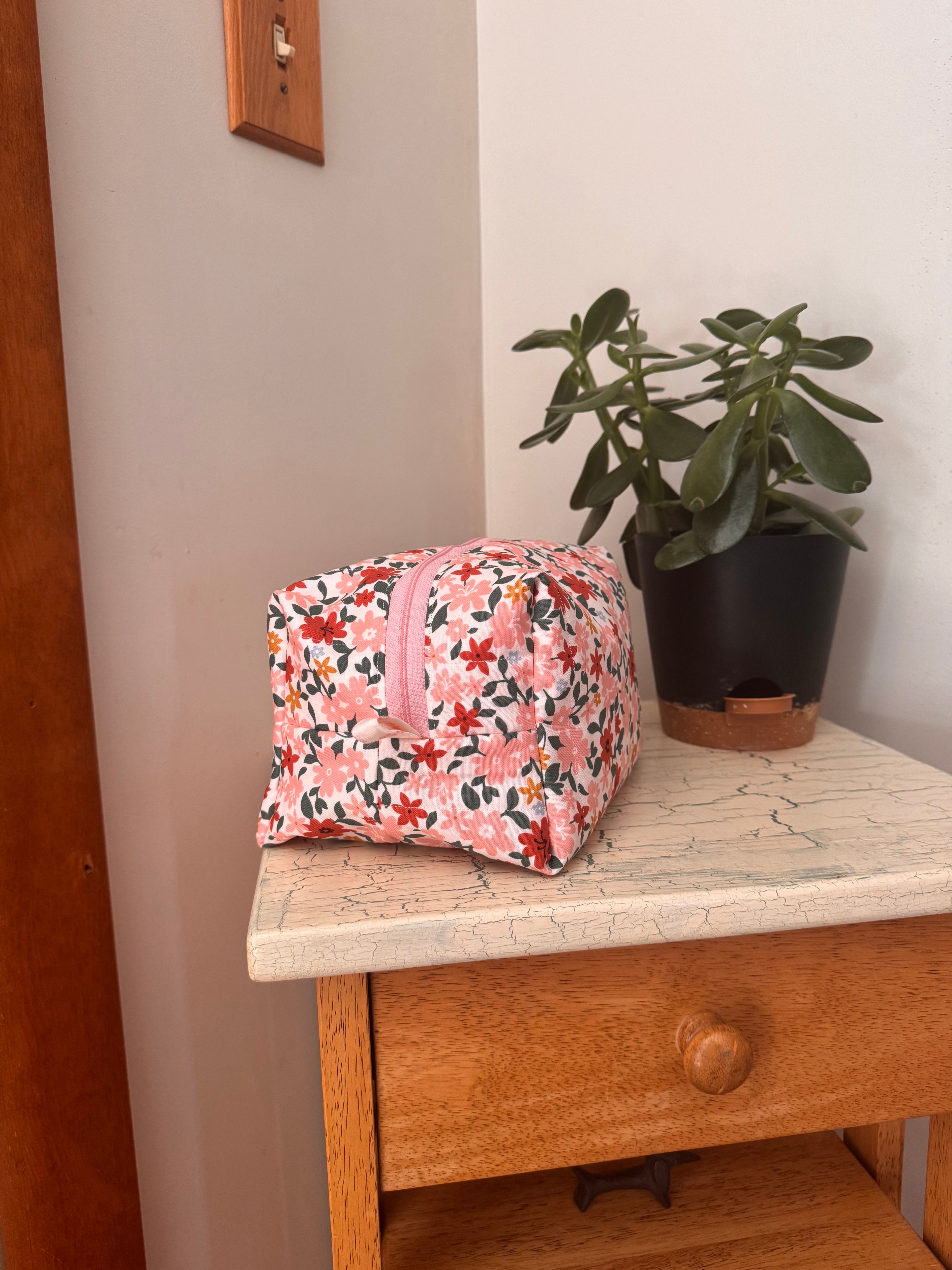Boxy Cosmetic Bag